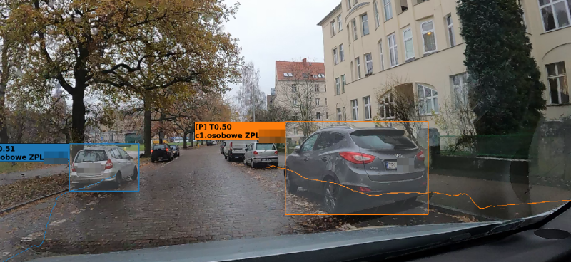 Poprawny montaż kamery dla ALPR przy pomiarze czasu parkowania
